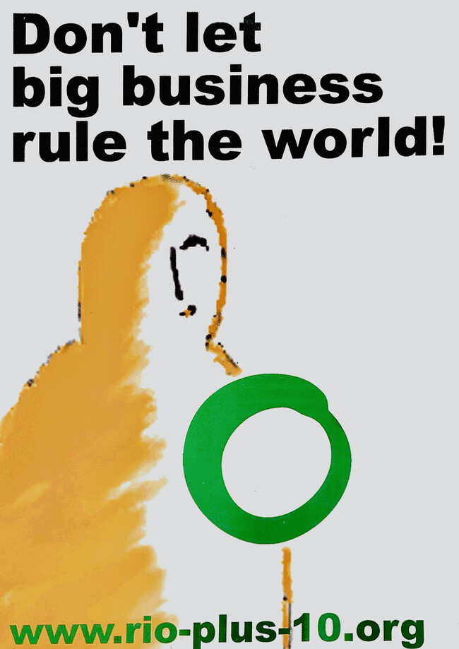 Don't let big buisiness rule the world!