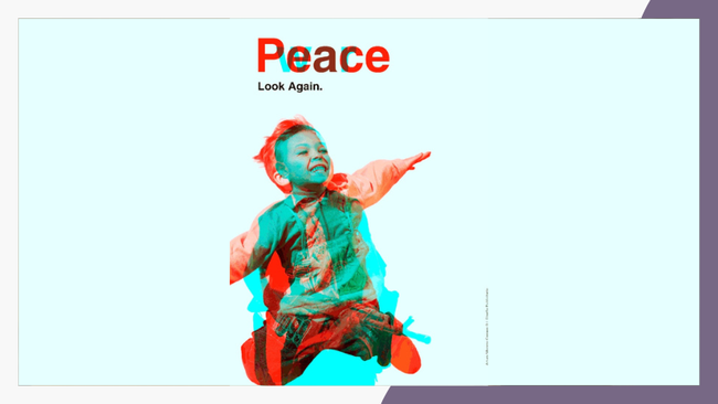Peace. Look Again